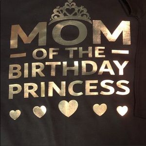 Made to order Mom of the Birthday Princess tank